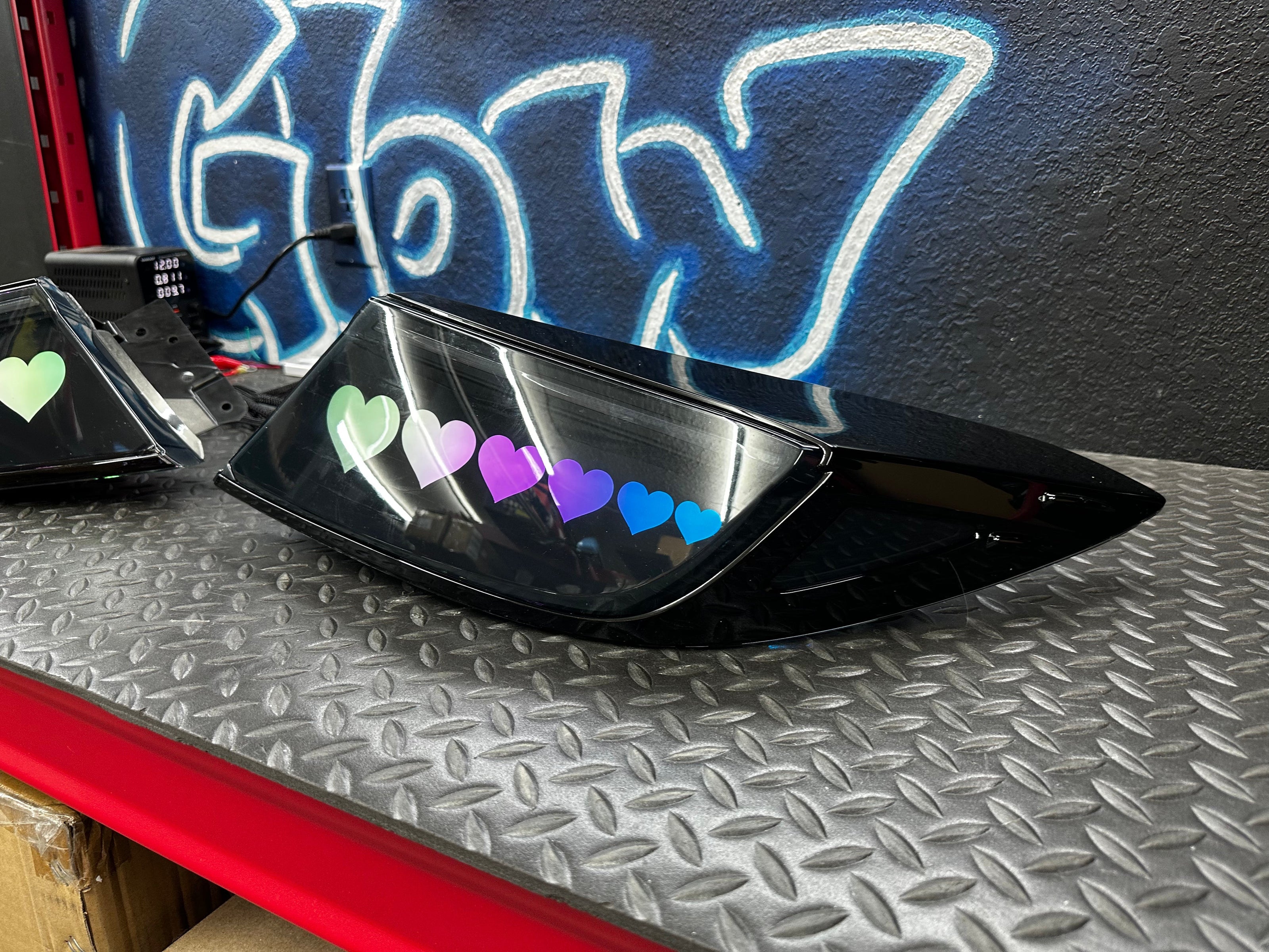 2021–2026 Toyota GR86 Diffused Heart LED RGB Tail Lights (NTXGLOW) NTXGlow