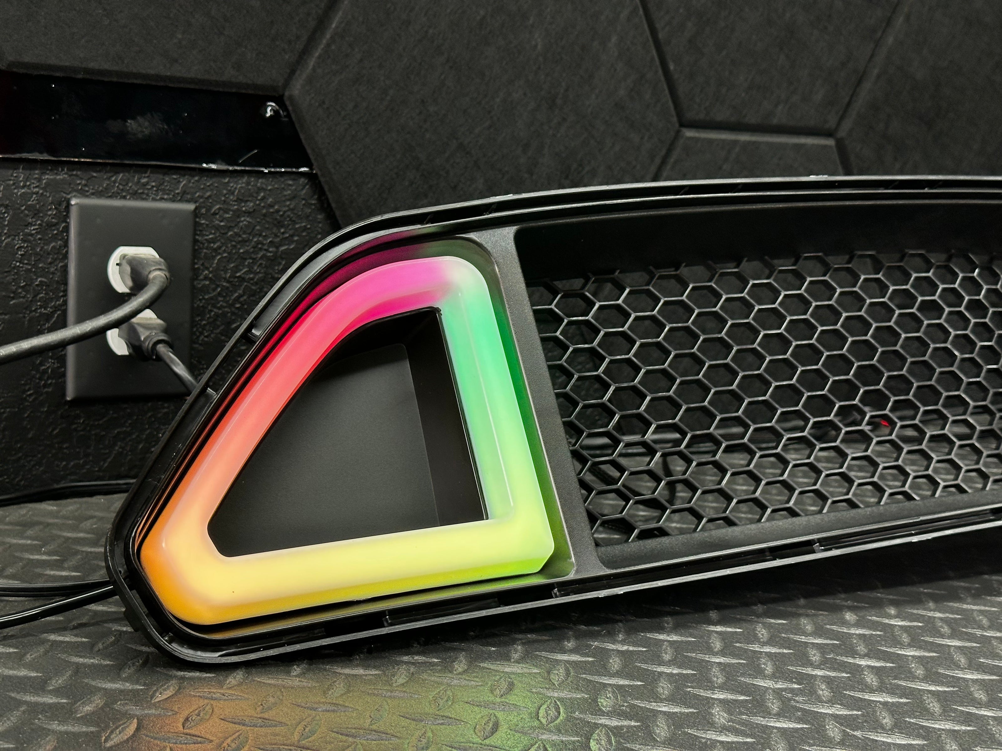 NTXGlow RGB LED Grille (2018-2021 Ford Mustang)