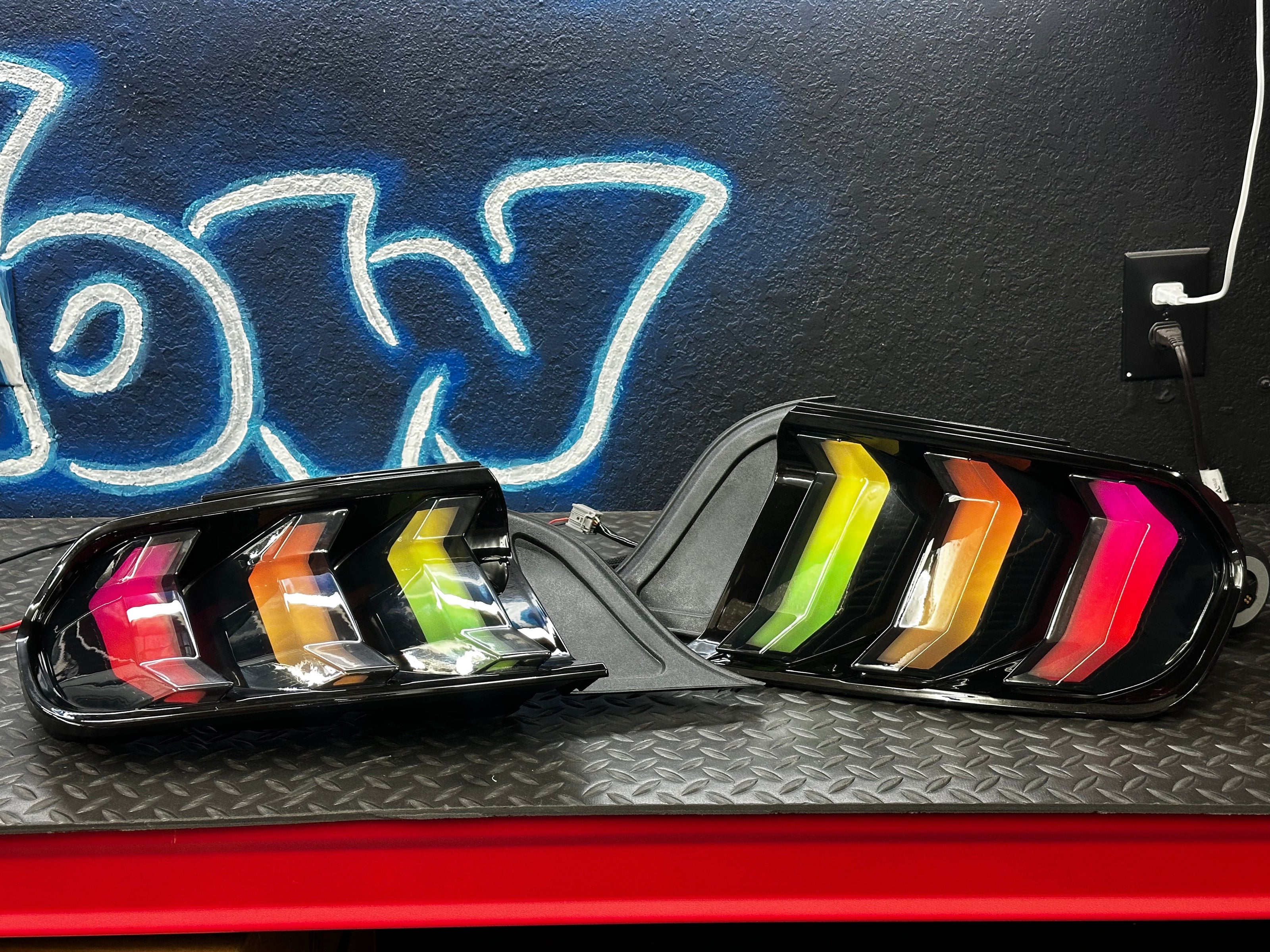 NTXGlow RGB Tail Lights (2015-2023 Ford Mustang) NTXGlow