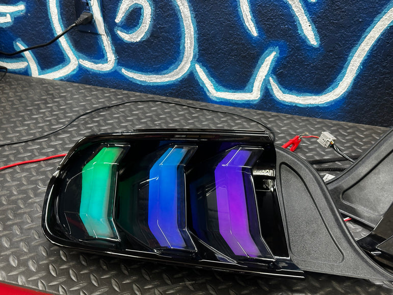 NTXGlow RGB Tail Lights (2015-2023 Ford Mustang) NTXGlow
