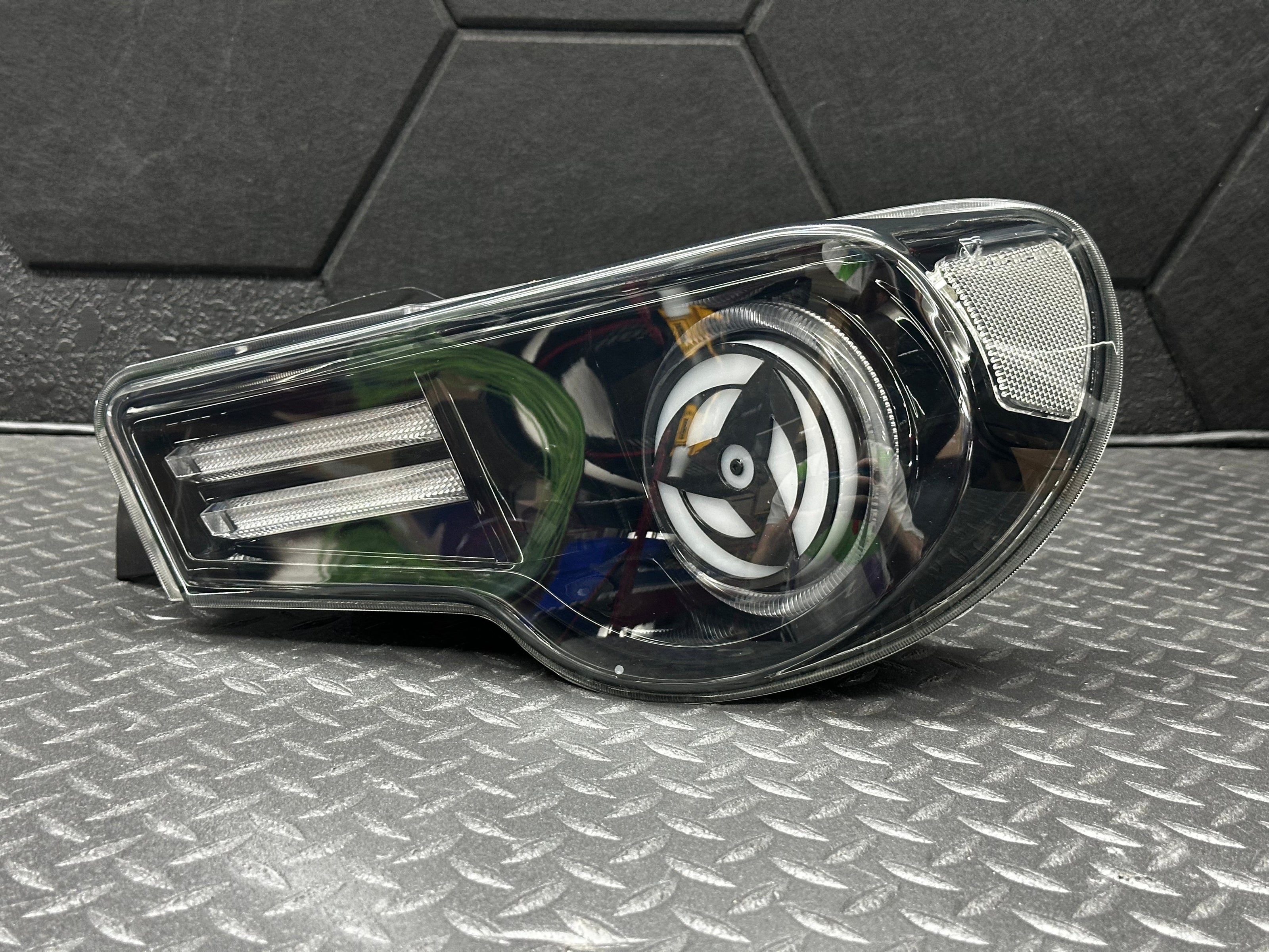 Spinning black housing tail light (12 - 22 GT86 / brz / Frs) NTXGlow