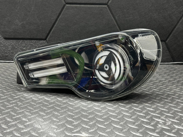 Spinning black housing tail light (12 - 22 GT86 / brz / Frs) NTXGlow