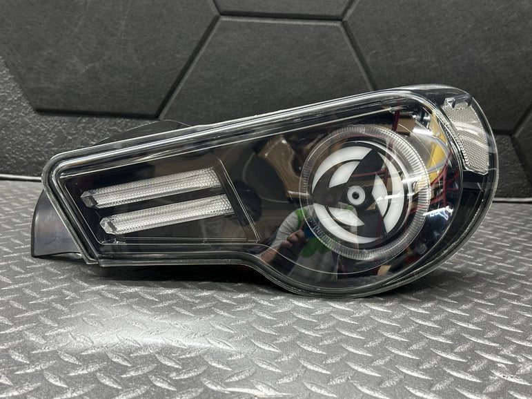 Spinning black housing tail light (12 - 22 GT86 / brz / Frs) NTXGlow