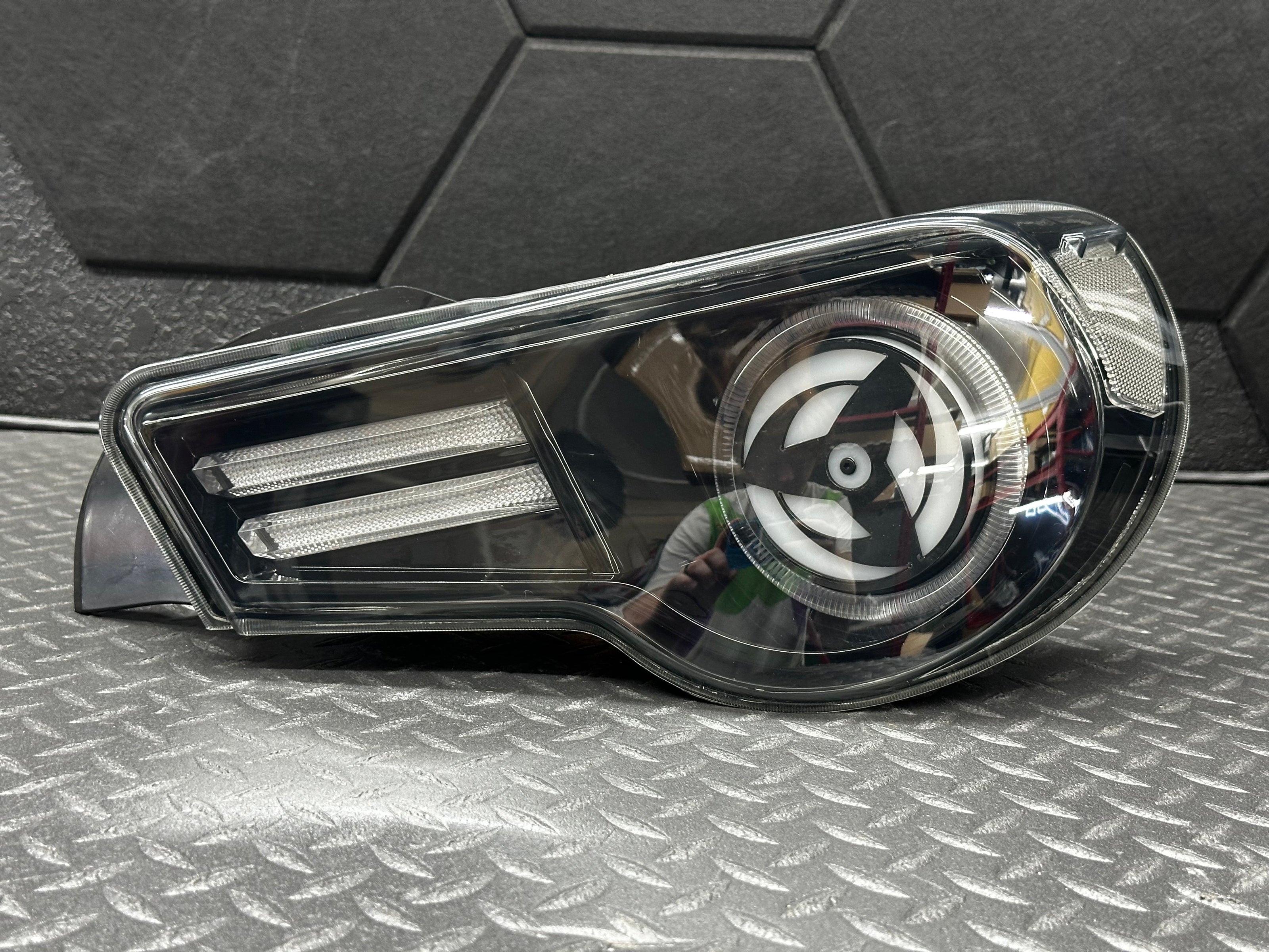 Spinning black housing tail light (12 - 22 GT86 / brz / Frs) NTXGlow