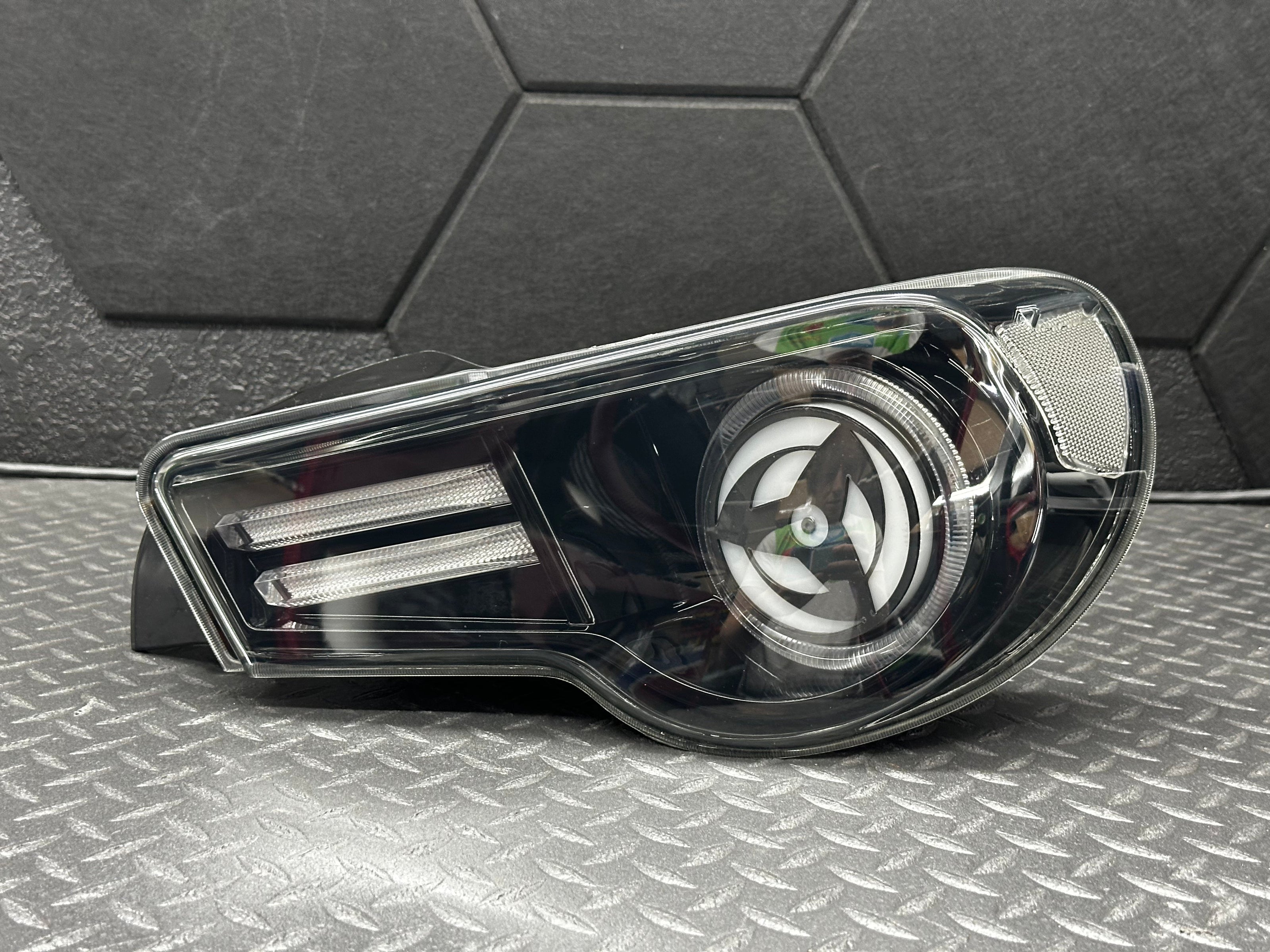 Spinning black housing tail light (12 - 22 GT86 / brz / Frs) NTXGlow