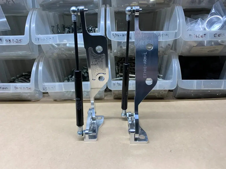 1988-1991 HONDA CRX/HATCH BILLET HOOD HINGES Hush Performance