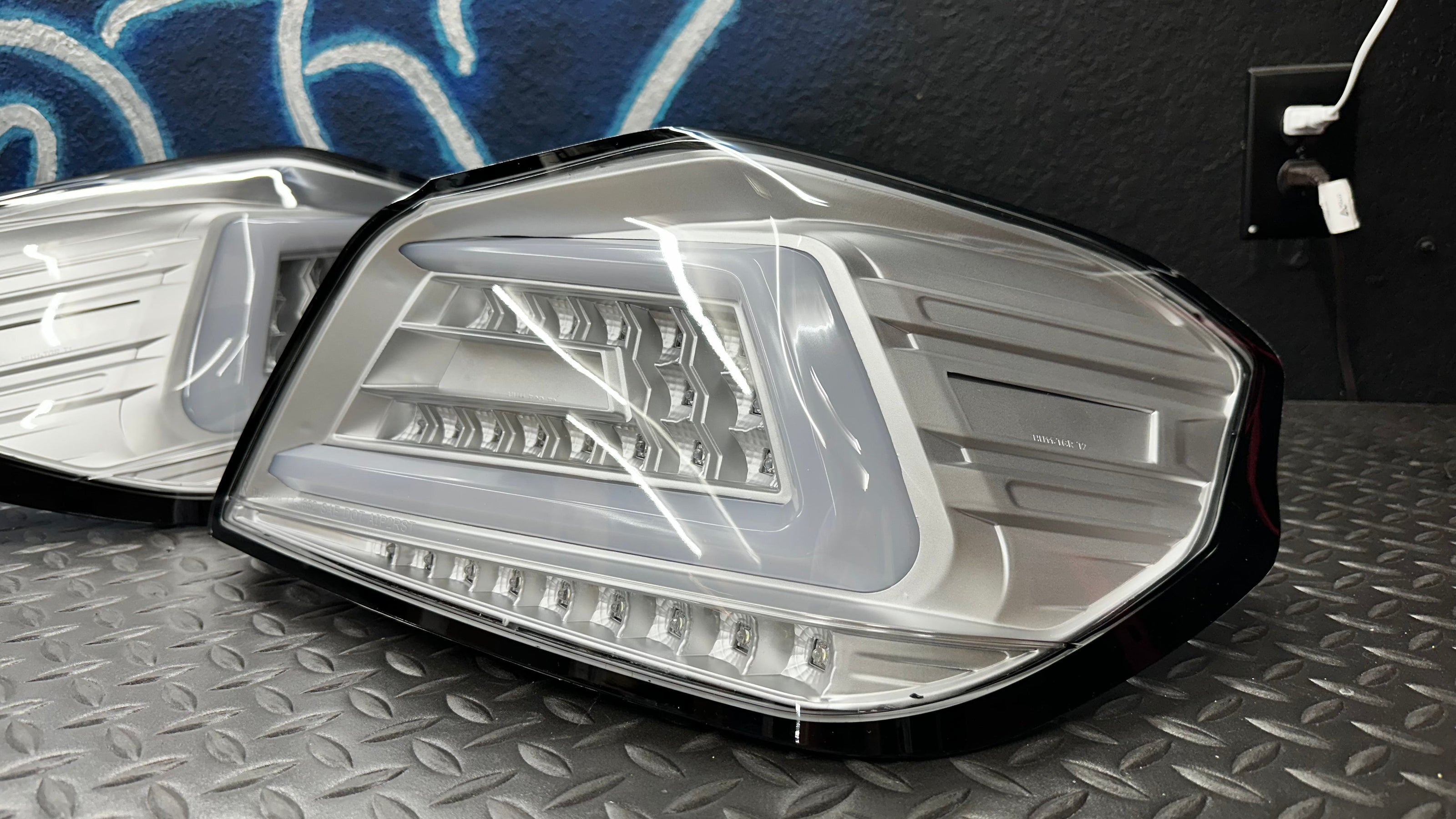 NTXGlow Clear Spec D Tail Lights (2015-2021 Subaru WRX) - JSI Racing 