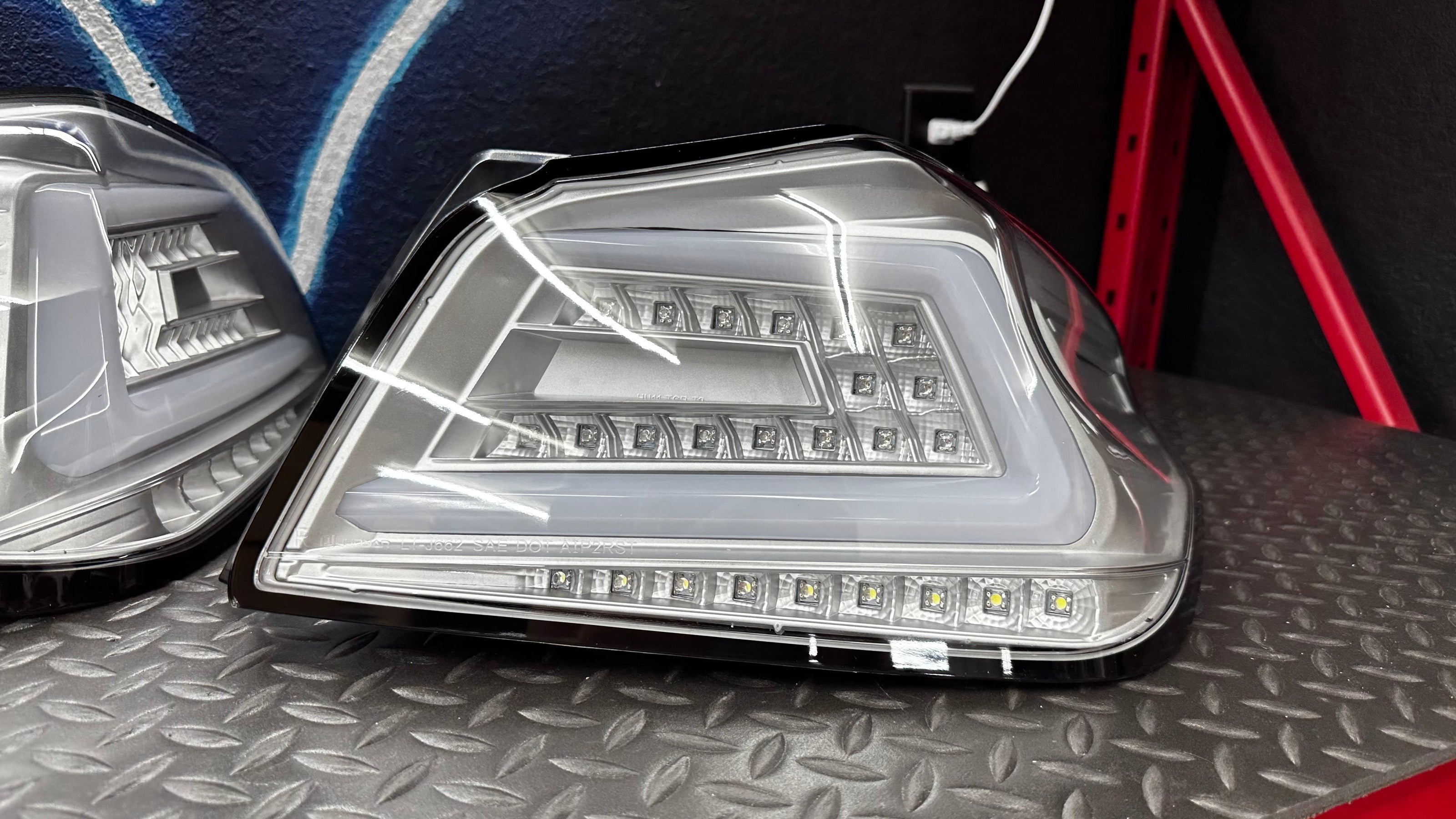 NTXGlow Clear Spec D Tail Lights (2015-2021 Subaru WRX) - JSI Racing 