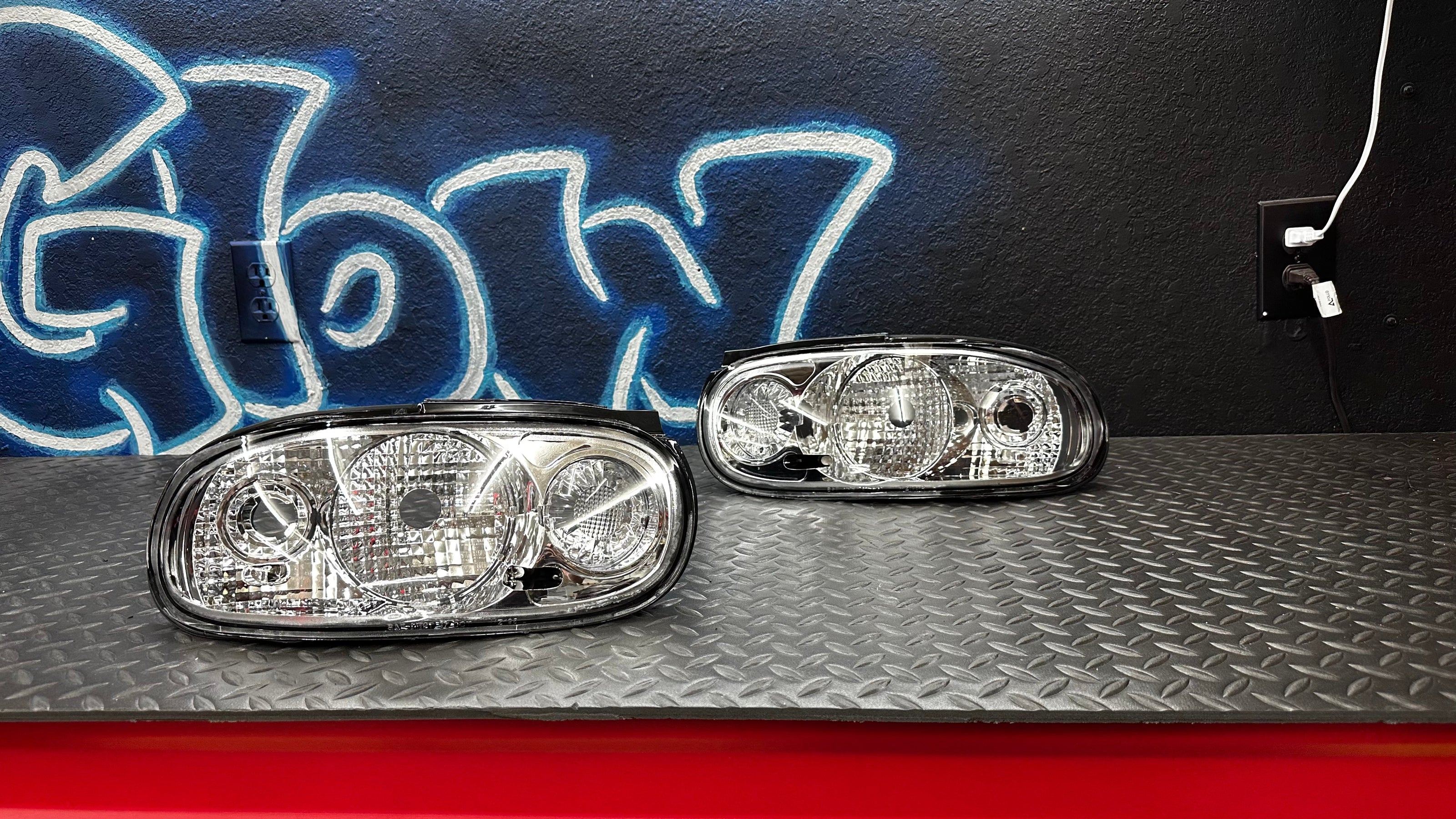 NTXGlow Custom Clear Tail Lights (1990–1997 Mazda Miata) - JSI Racing 
