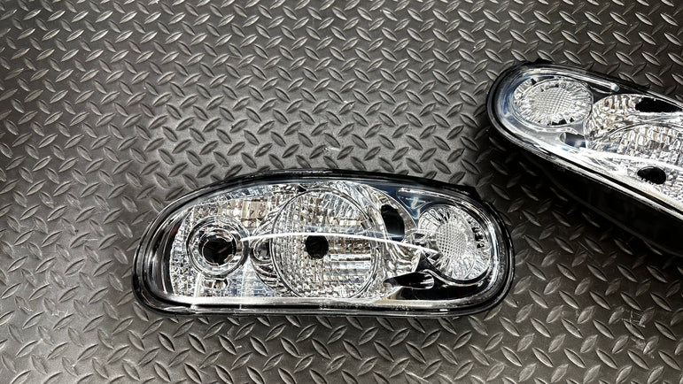 NTXGlow Custom Clear Tail Lights (1990–1997 Mazda Miata) - JSI Racing 