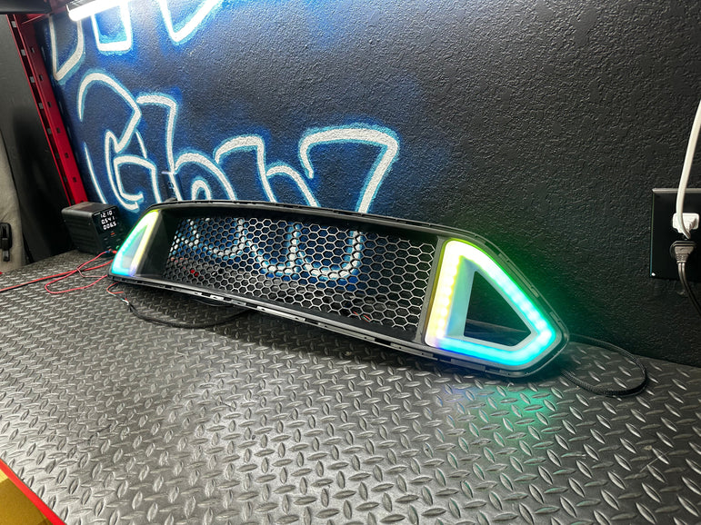 NTXGlow RGB LED Grille (2018-2021 Ford Mustang)