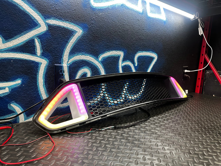 NTXGlow RGB LED Grille (2018-2021 Ford Mustang)