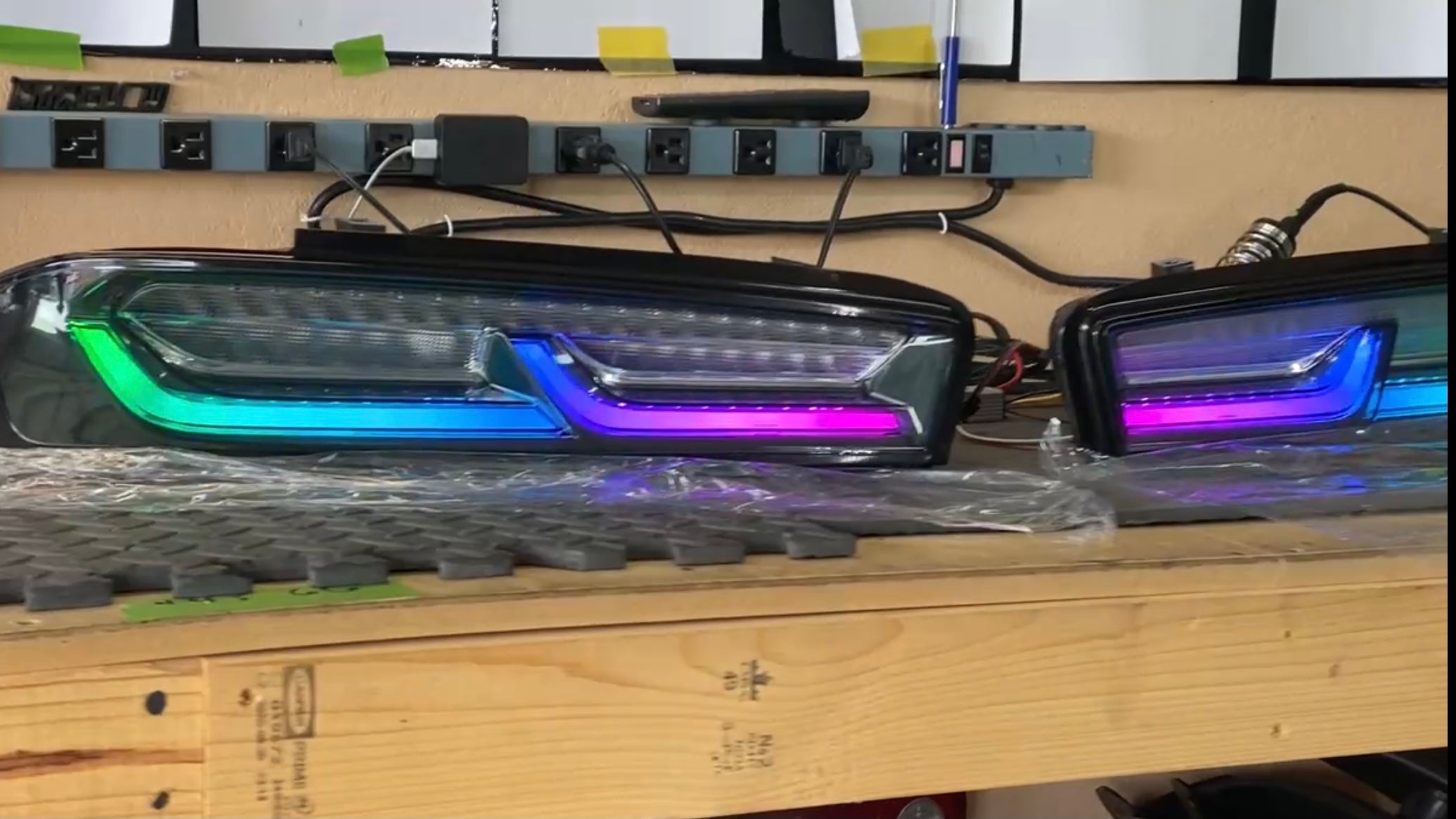 NTXGlow Color Shifting Tail Lights (2016-2018 Camaro) - JSI Racing 