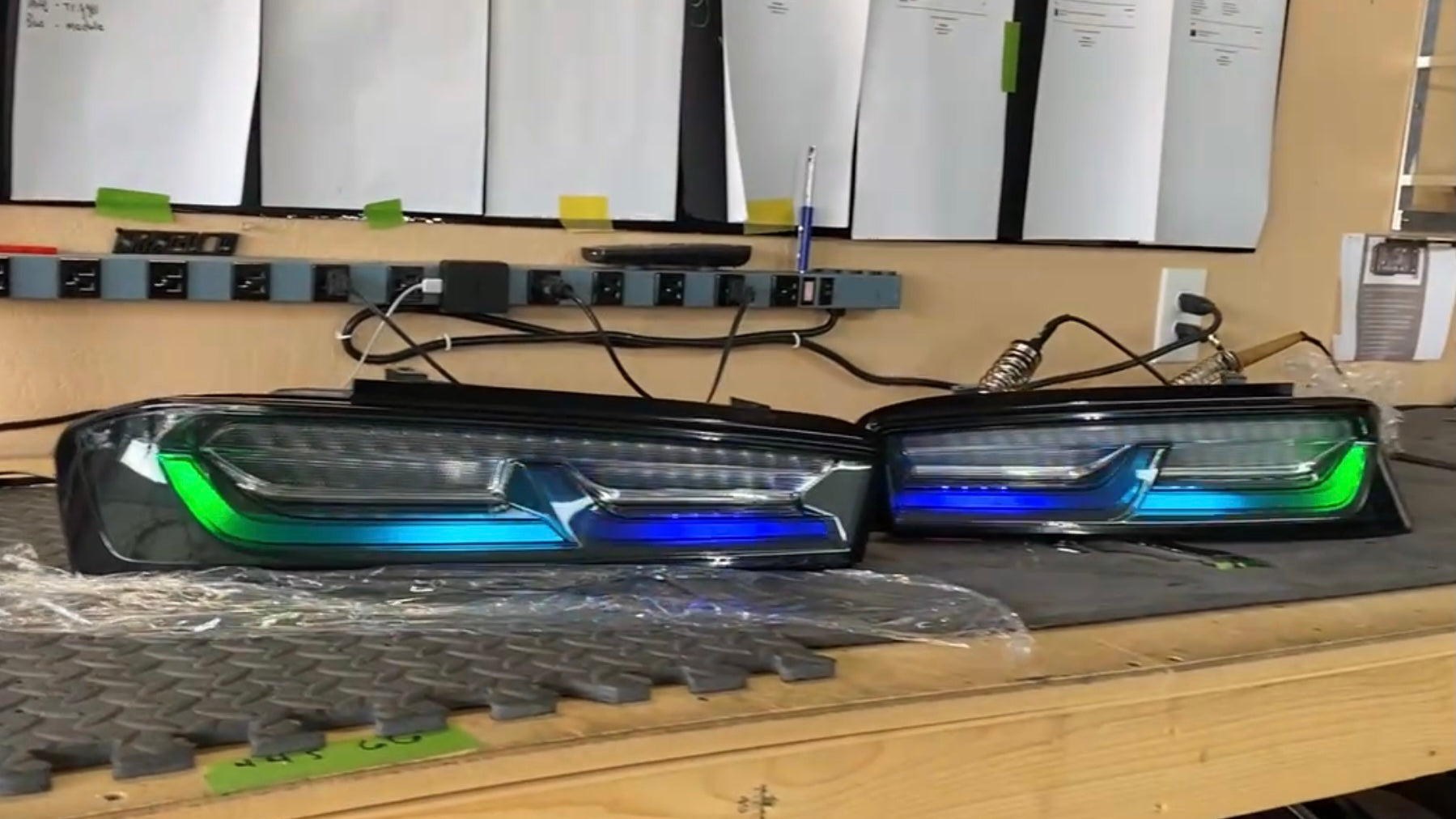 NTXGlow Color Shifting Tail Lights (2016-2018 Camaro) - JSI Racing 
