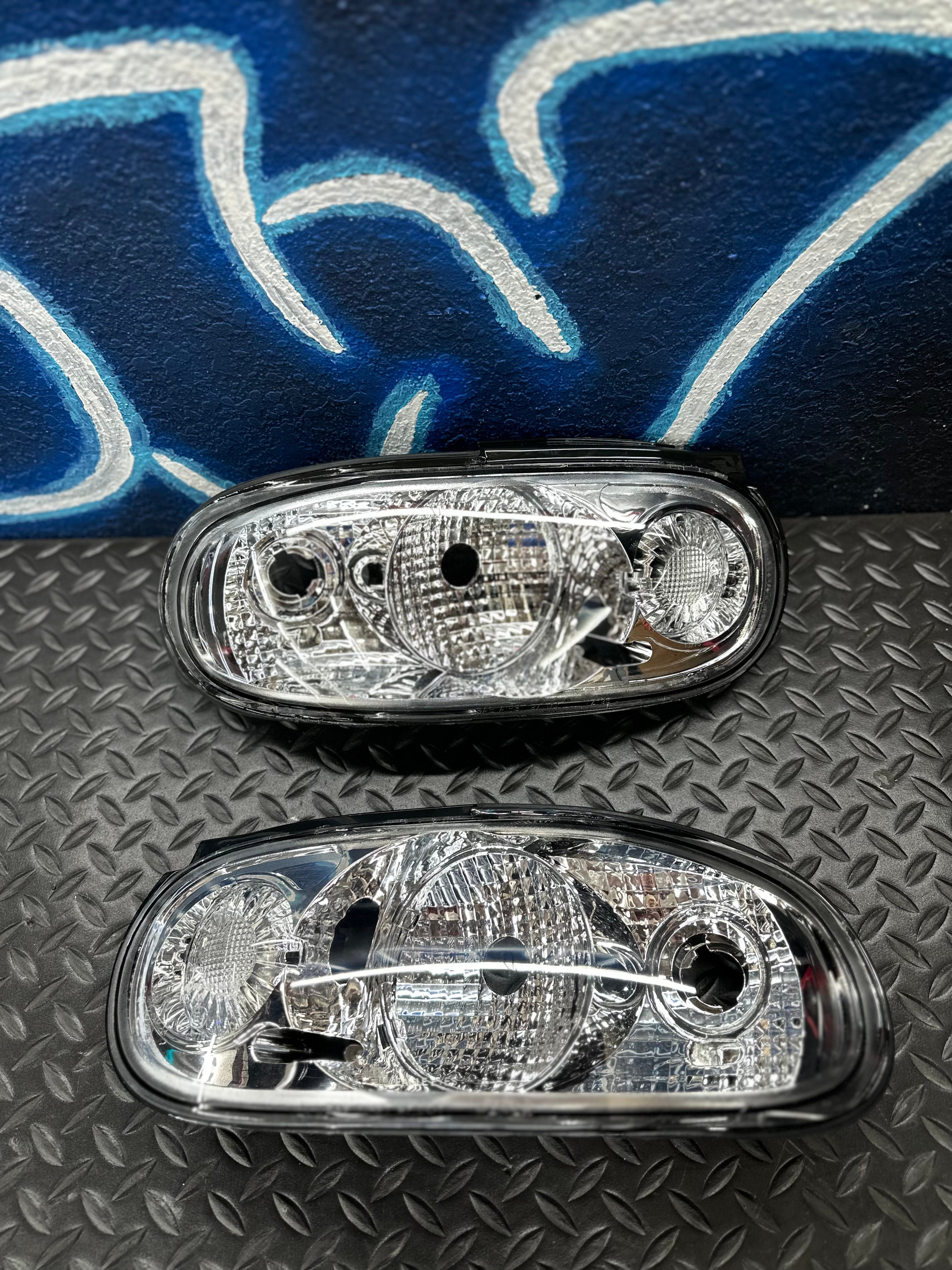 NTXGlow Custom Clear Tail Lights (1990–1997 Mazda Miata) - JSI Racing 