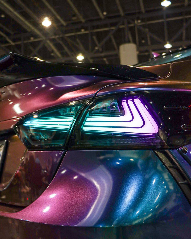 2018-2023 Toyota Camry LED Tail Lights Nike Style RGB - JSI Racing 