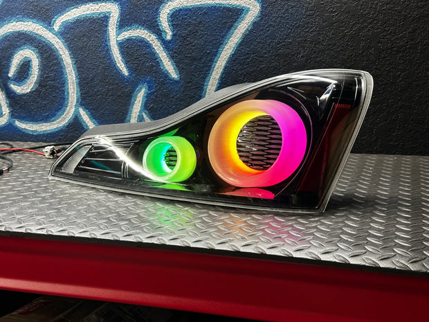 NTXGlow RGB LED Tail Lights for 2008-2015 Infiniti G37 & Q60 Coupe/Convertible
