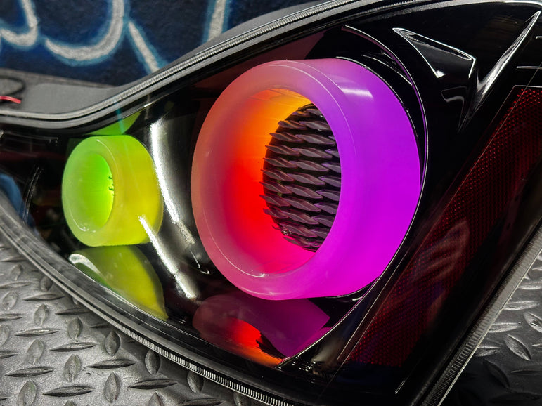 NTXGlow RGB LED Tail Lights for 2008-2015 Infiniti G37 & Q60 Coupe/Convertible