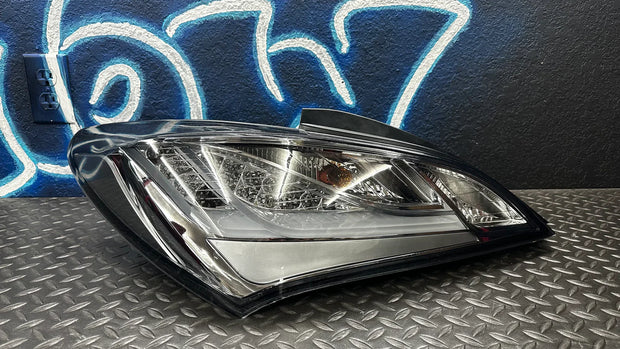 NTXGlow CLEAR Eagle Eye Tail Lights (2010-2016 Hyundai Genesis Coupe) - smoked lens - JSI Racing 