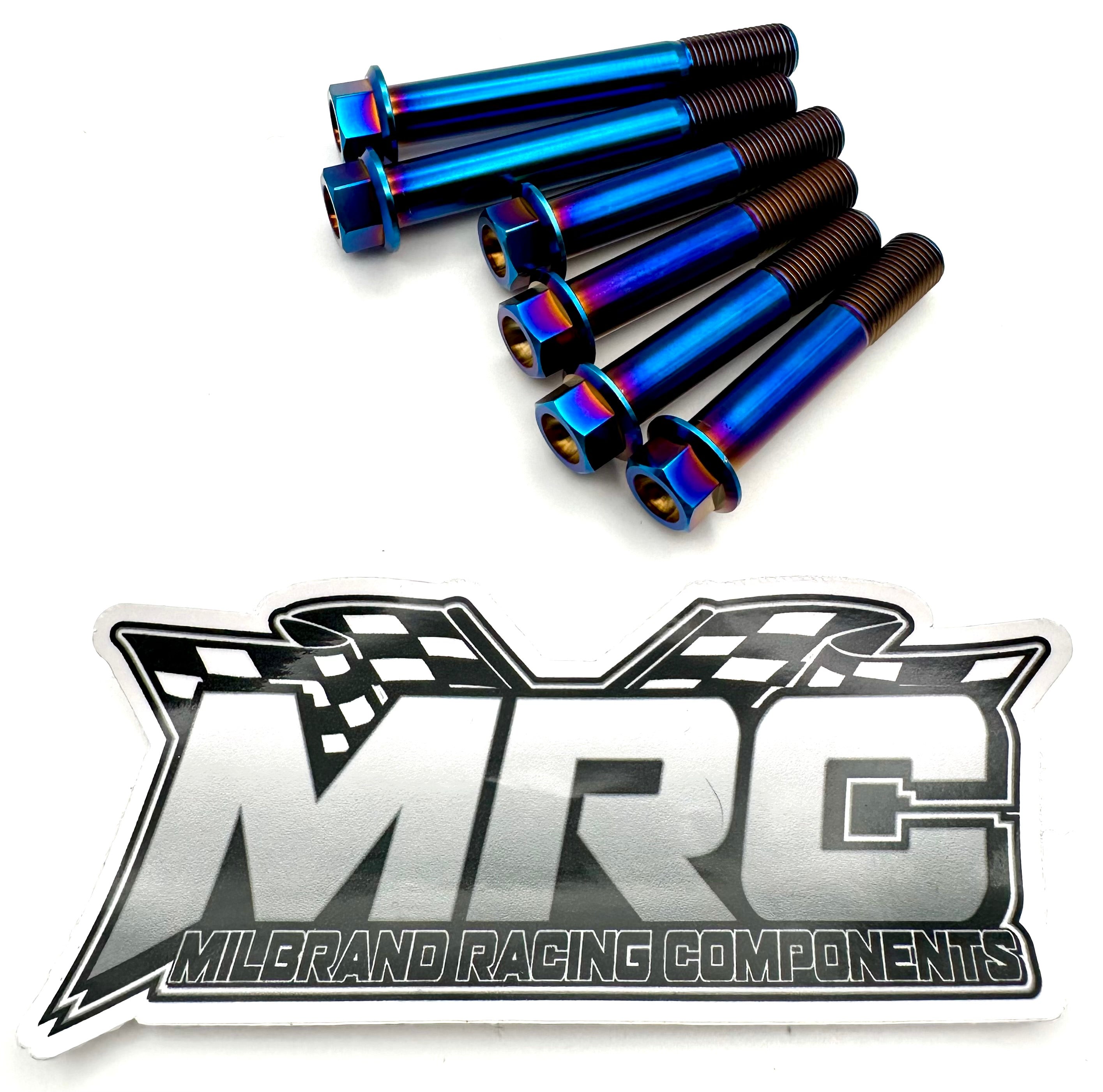 MRC Racing Components Honda/Acura K-Series Titanium Trans to Engine Bolt Kit Raw Finish MRC Racing Components