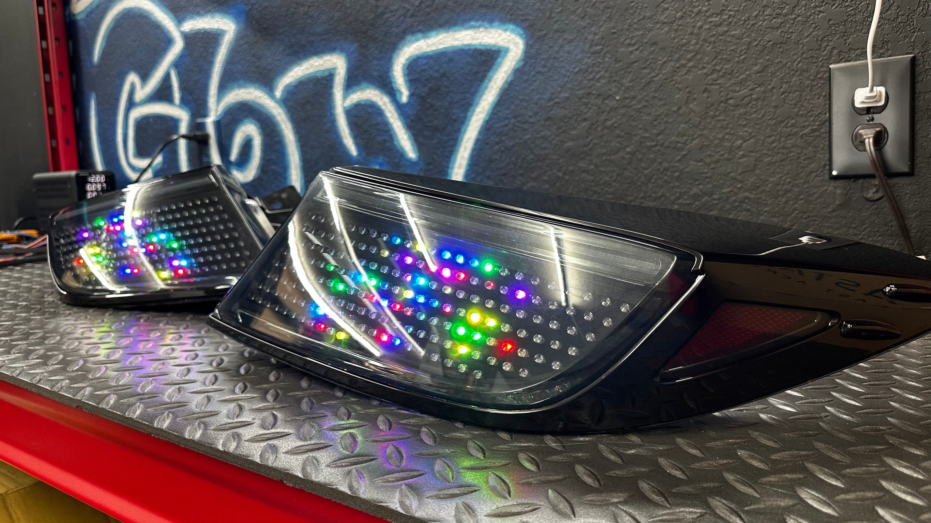 NTXGlow RGB Grid Tail Lights (2021-2025 Subaru GR86) - JSI Racing 