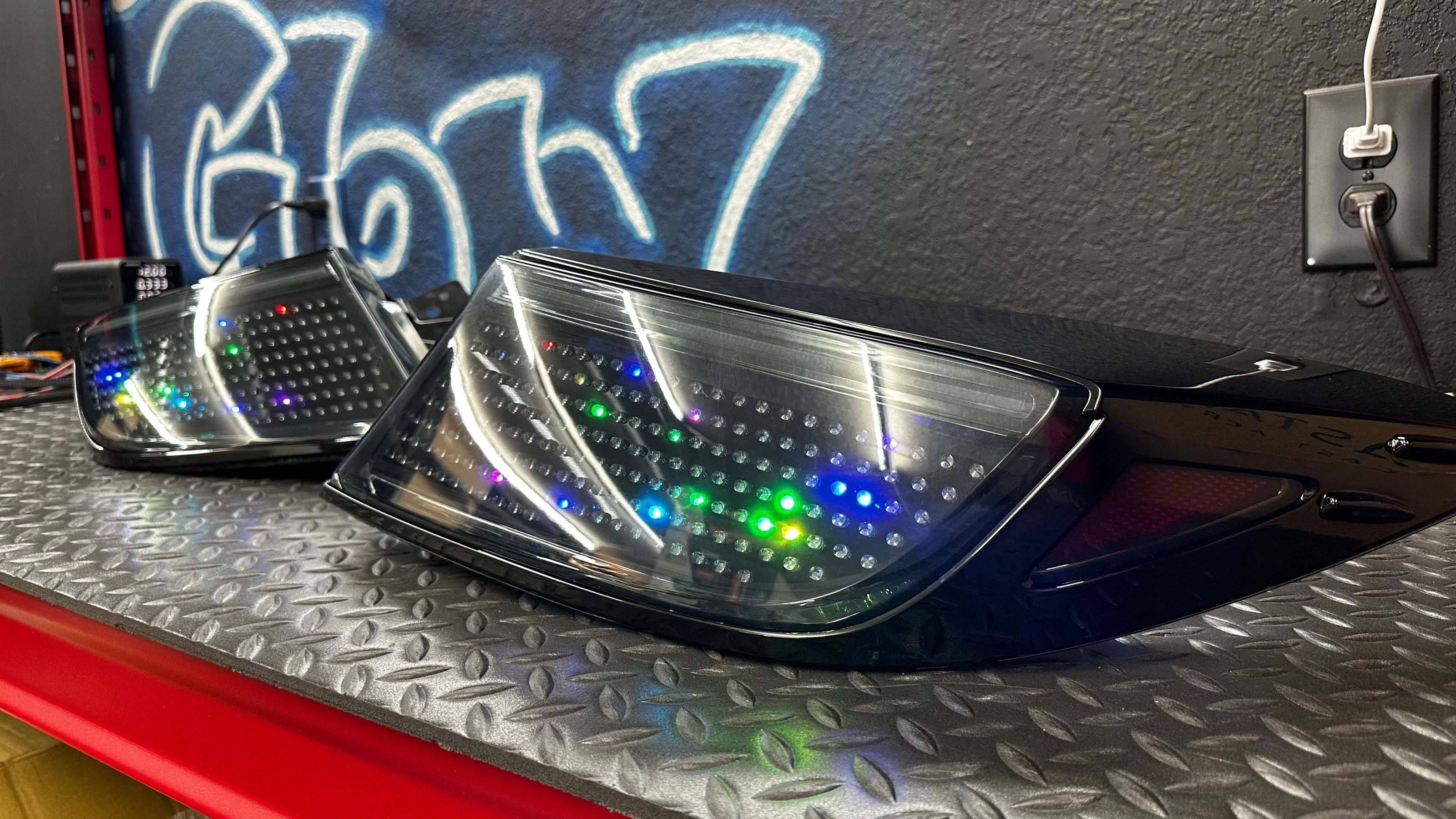 NTXGlow RGB Grid Tail Lights (2021-2025 Subaru GR86) - JSI Racing 