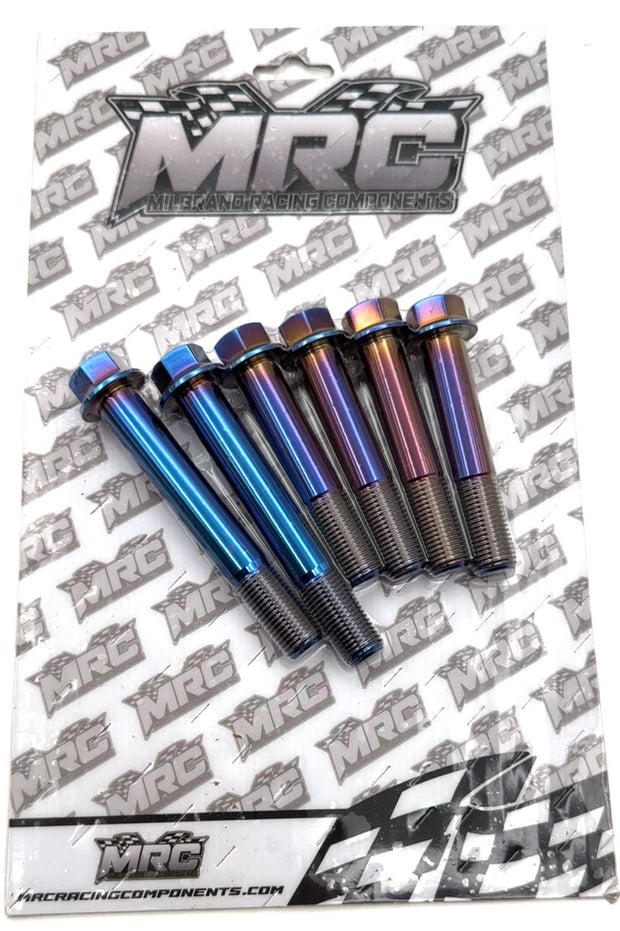 MRC Racing Components Honda/Acura K-Series Titanium Trans to Engine Bolt Kit Raw Finish MRC Racing Components