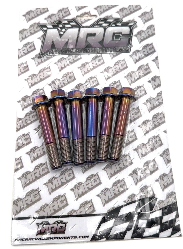 MRC Racing Components Raw Titanium Transmission to Engine Bolt Kit B/D Series MRC Racing Components