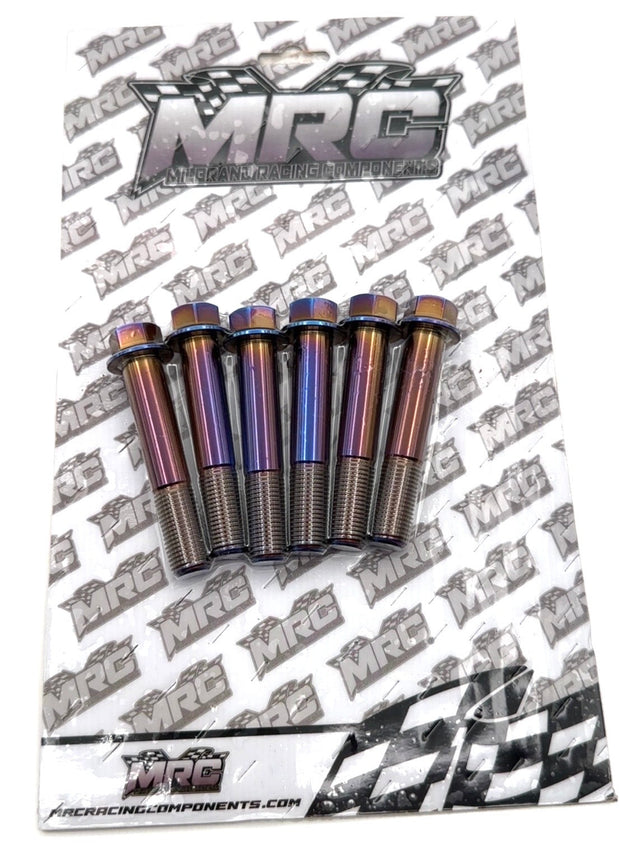 MRC Racing Components Raw Titanium Transmission to Engine Bolt Kit B/D Series MRC Racing Components