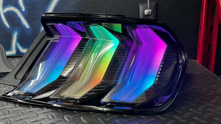 NTXGlow RGB Tail Lights (2015-2023 Ford Mustang) - JSI Racing 