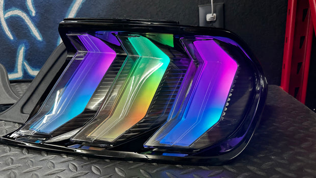 NTXGlow RGB Tail Lights (2015-2023 Ford Mustang) - JSI Racing 