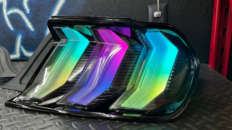 NTXGlow RGB Tail Lights (2015-2023 Ford Mustang) NTXGlow