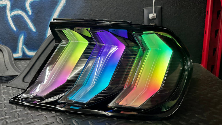 NTXGlow RGB Tail Lights (2015-2023 Ford Mustang) NTXGlow