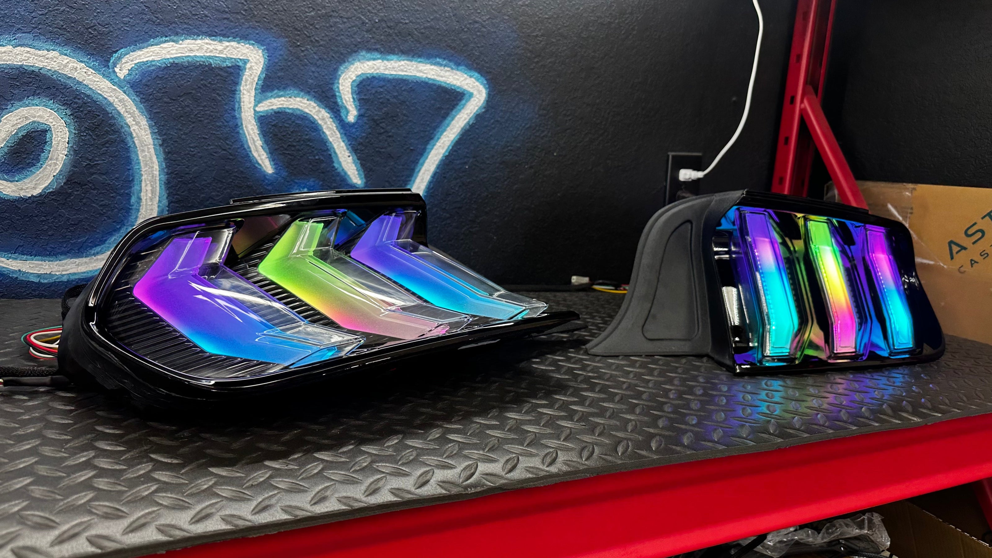 NTXGlow RGB Tail Lights (2015-2023 Ford Mustang) NTXGlow