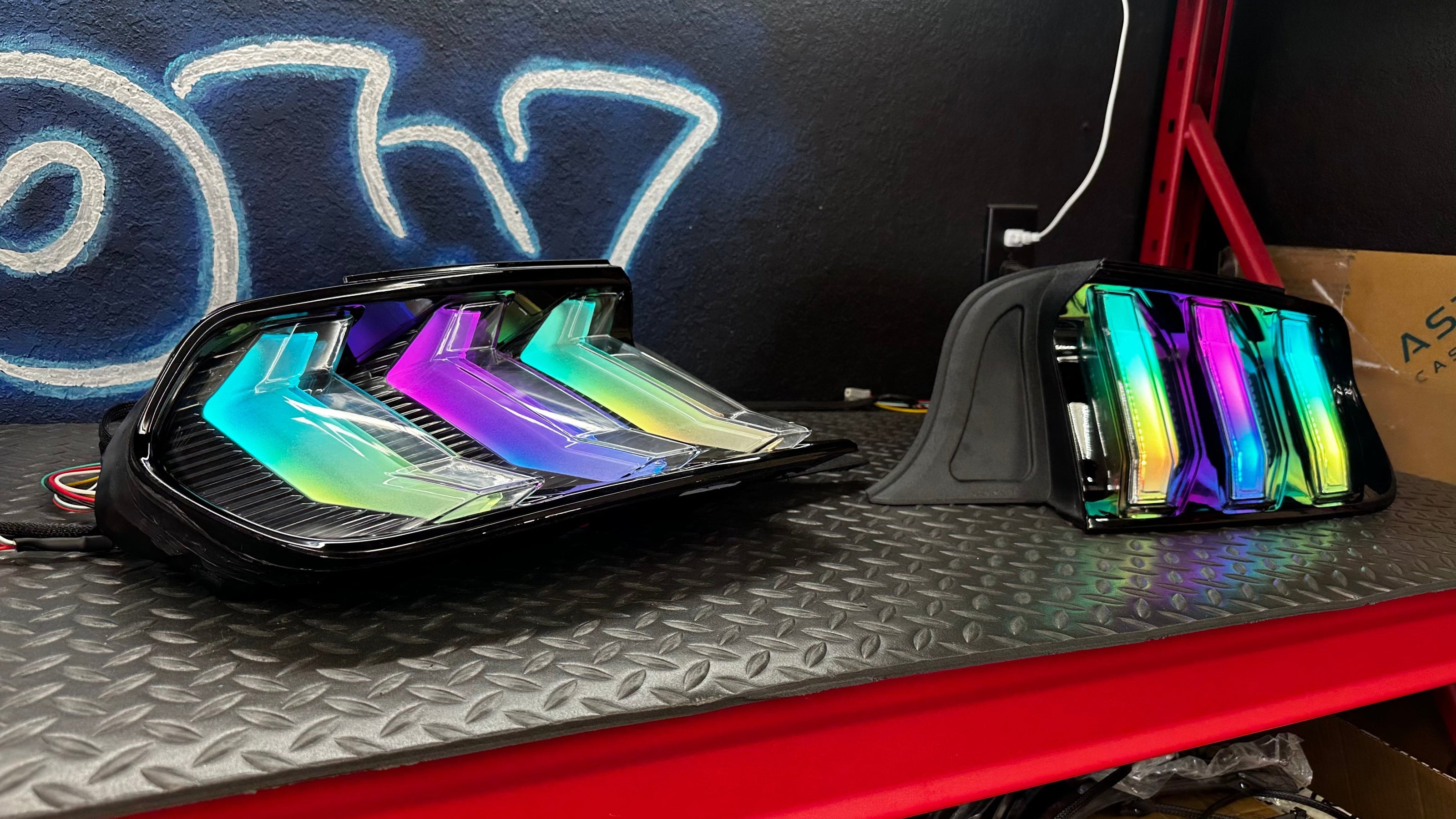 NTXGlow RGB Tail Lights (2015-2023 Ford Mustang) NTXGlow