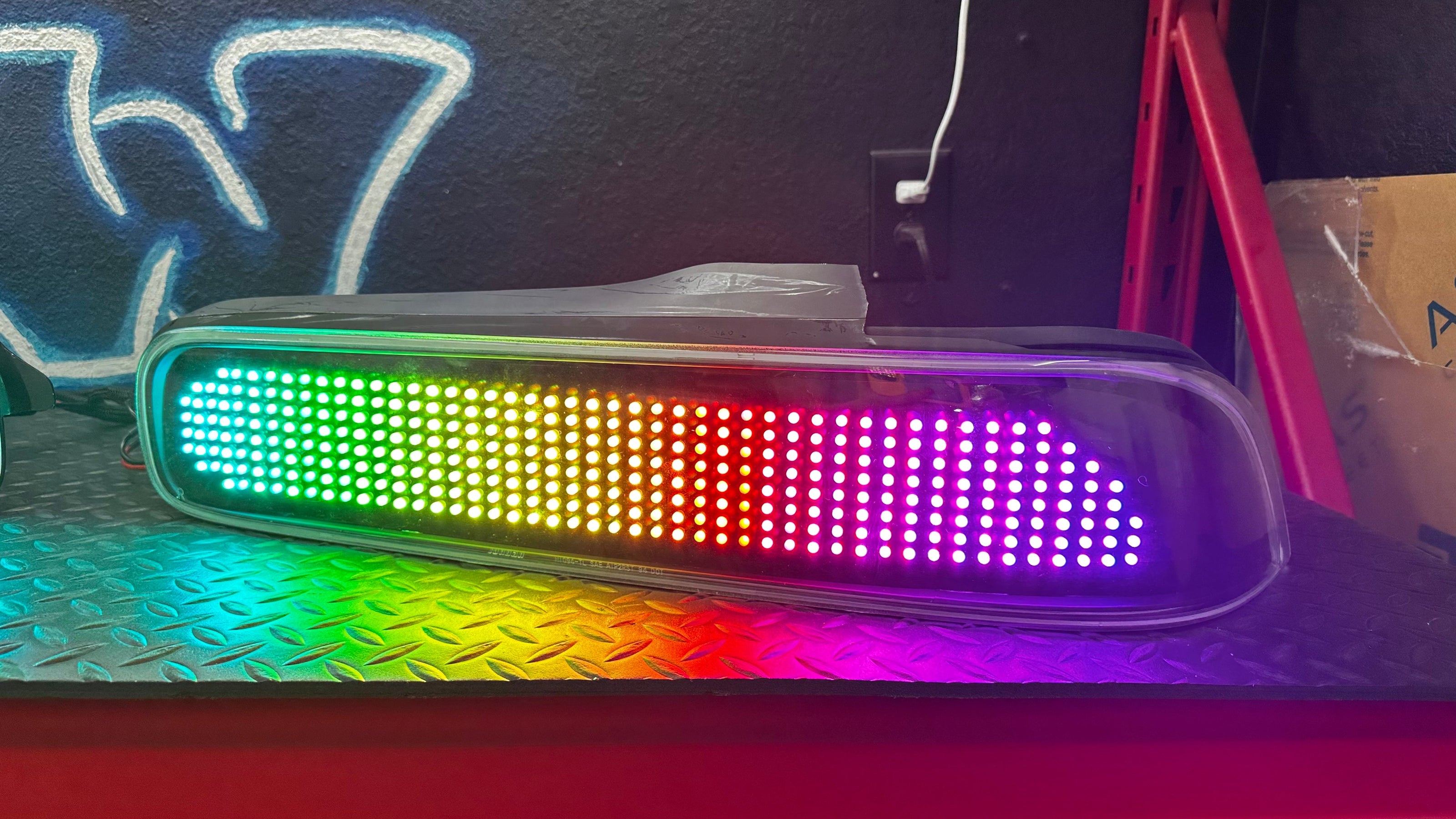 NTXGlow RGB Grid Tail Lights (1994-2001 Acura Integra) - JSI Racing 