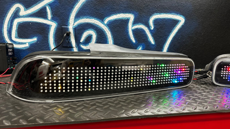 NTXGlow RGB Grid Tail Lights (1994-2001 Acura Integra) - JSI Racing 