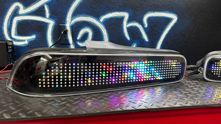 NTXGlow RGB Grid Tail Lights (1994-2001 Acura Integra) - JSI Racing 