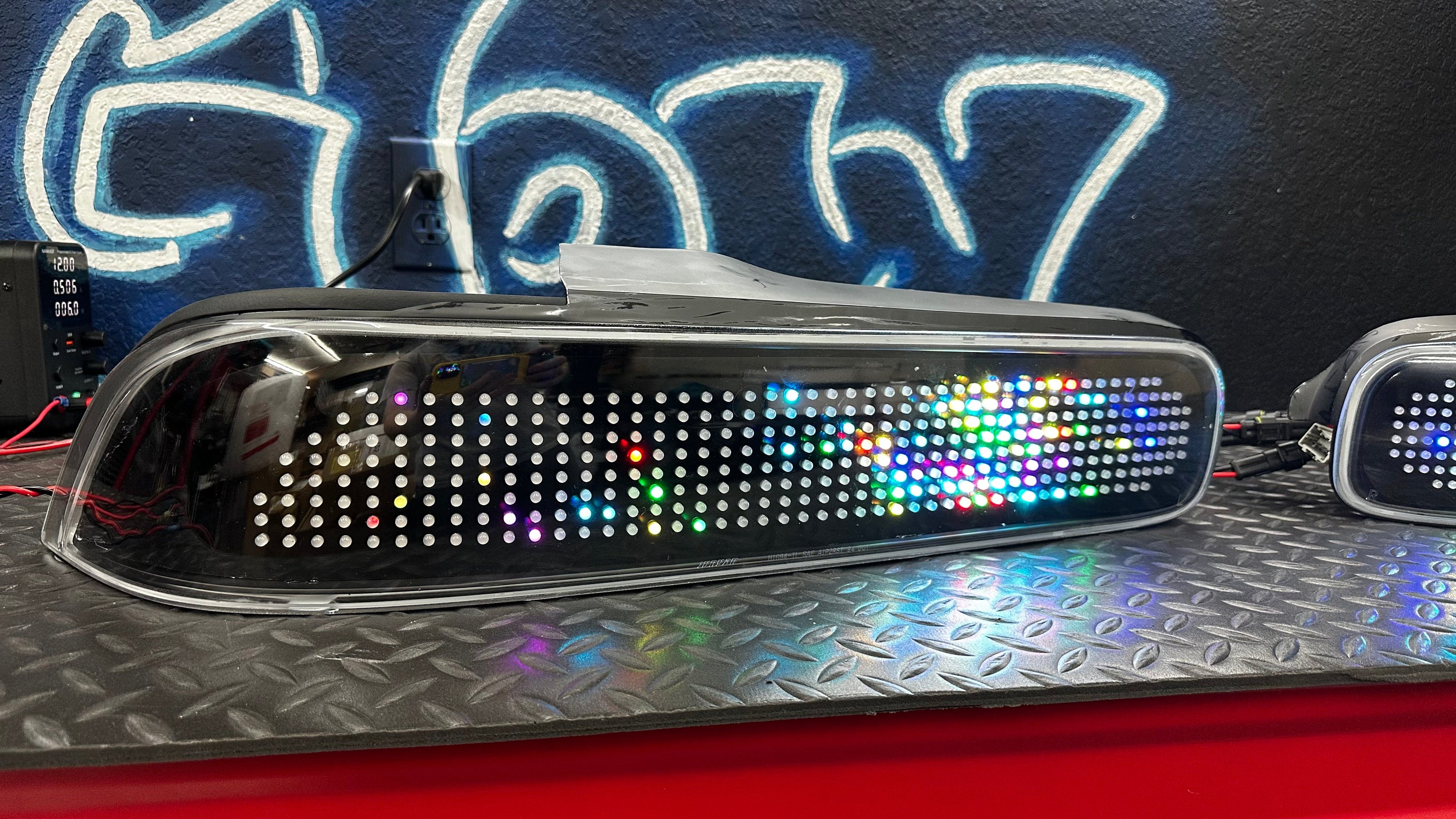 NTXGlow RGB Grid Tail Lights (1994-2001 Acura Integra) - JSI Racing 