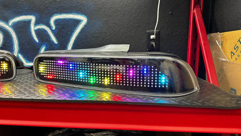 NTXGlow RGB Grid Tail Lights (1994-2001 Acura Integra) - JSI Racing 
