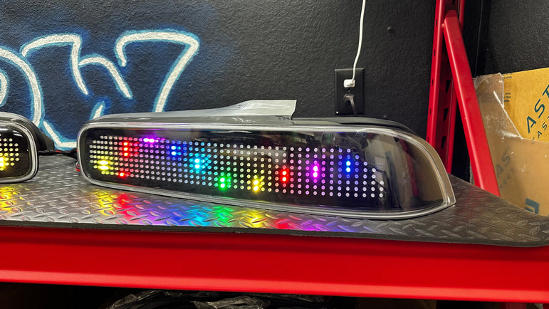 NTXGlow RGB Grid Tail Lights (1994-2001 Acura Integra) - JSI Racing 