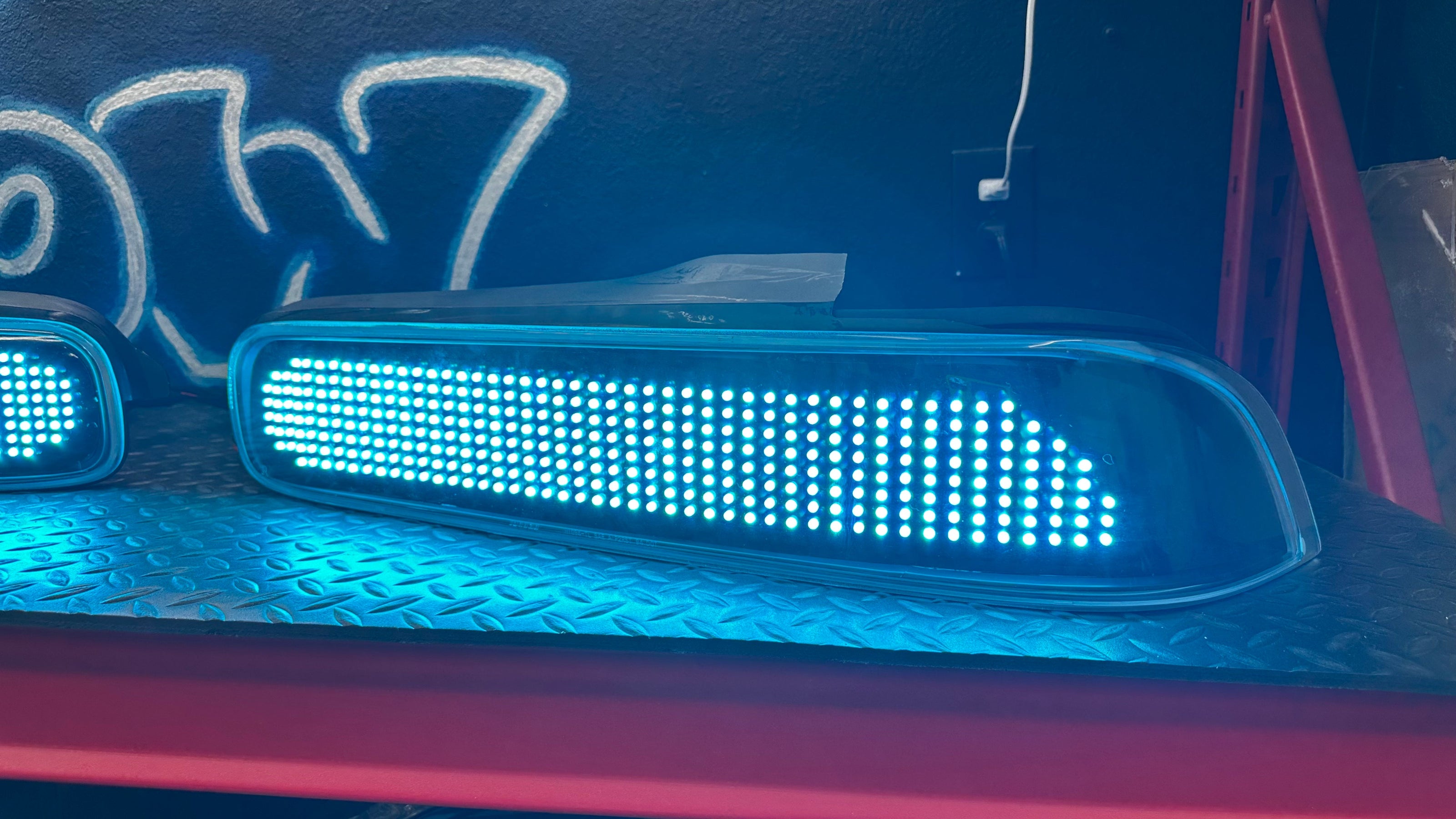 NTXGlow RGB Grid Tail Lights (1994-2001 Acura Integra) - JSI Racing 