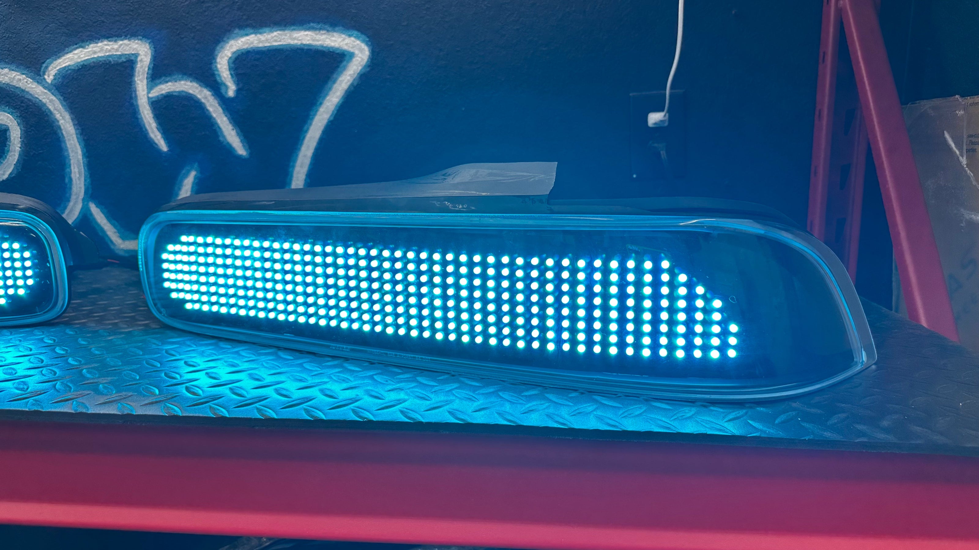 NTXGlow RGB Grid Tail Lights (1994-2001 Acura Integra) - JSI Racing 