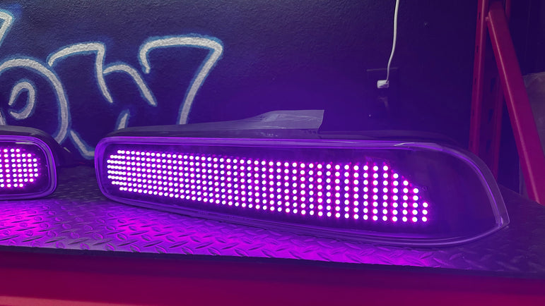 NTXGlow RGB Grid Tail Lights (1994-2001 Acura Integra) - JSI Racing 