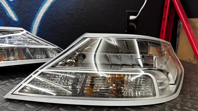 NTXGlow Clear Tail Lights (2009-2014 Acura Tl) - JSI Racing 