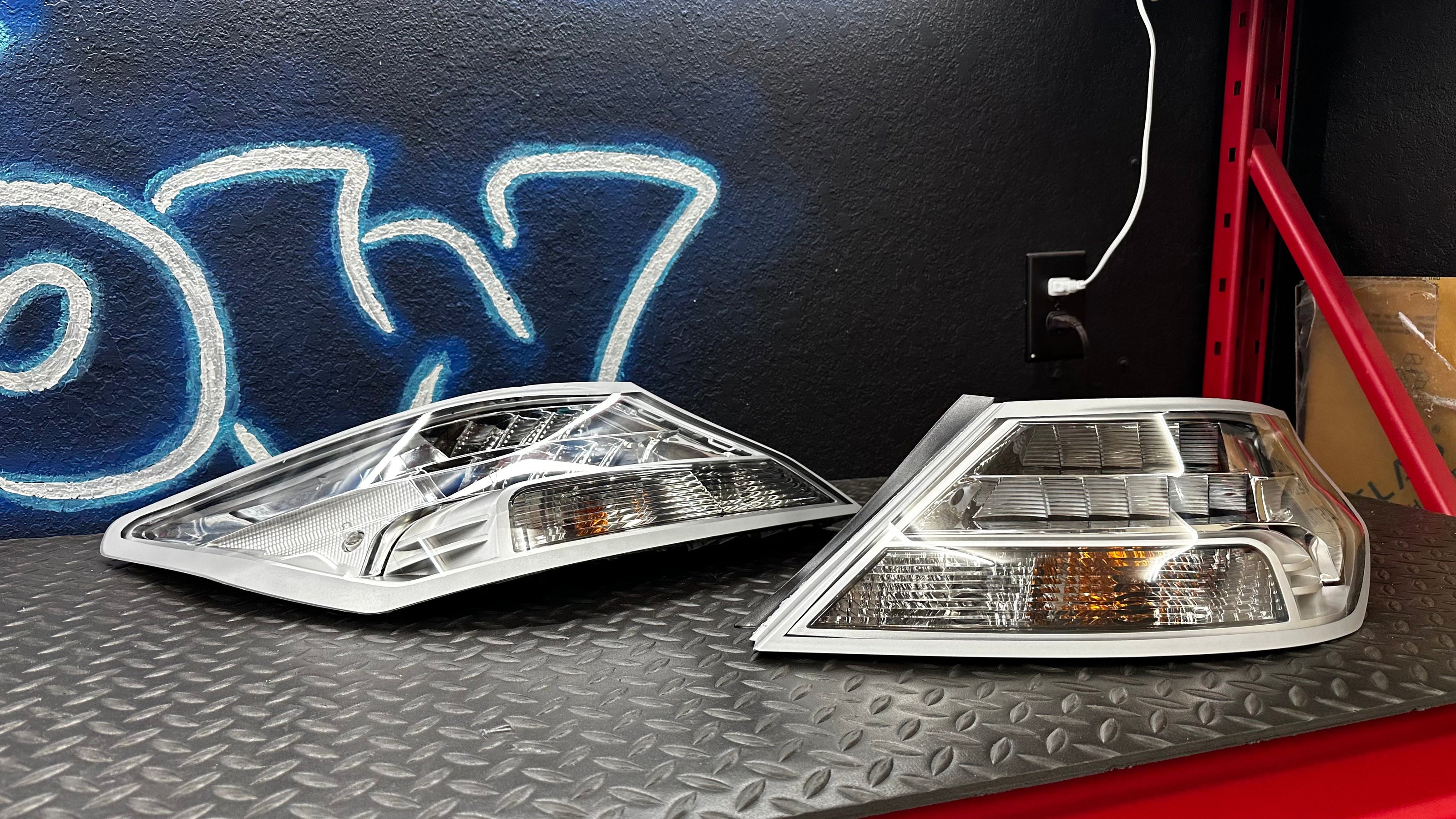 NTXGlow Clear Tail Lights (2009-2014 Acura Tl) - JSI Racing 