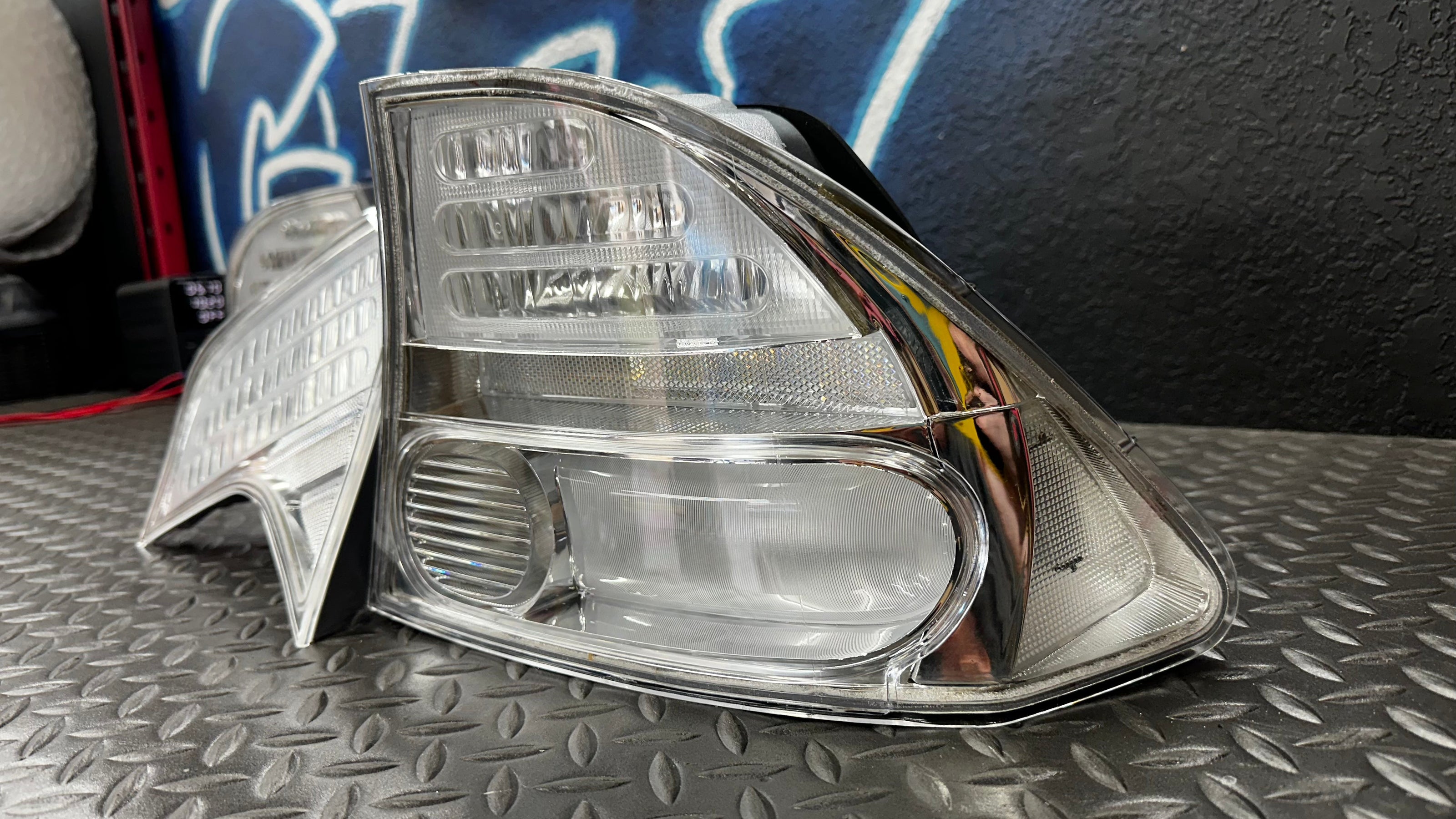 Custom 2006 2011 Honda Civic Sedan Clear Lens Oem Tail Lights - JSI Racing 