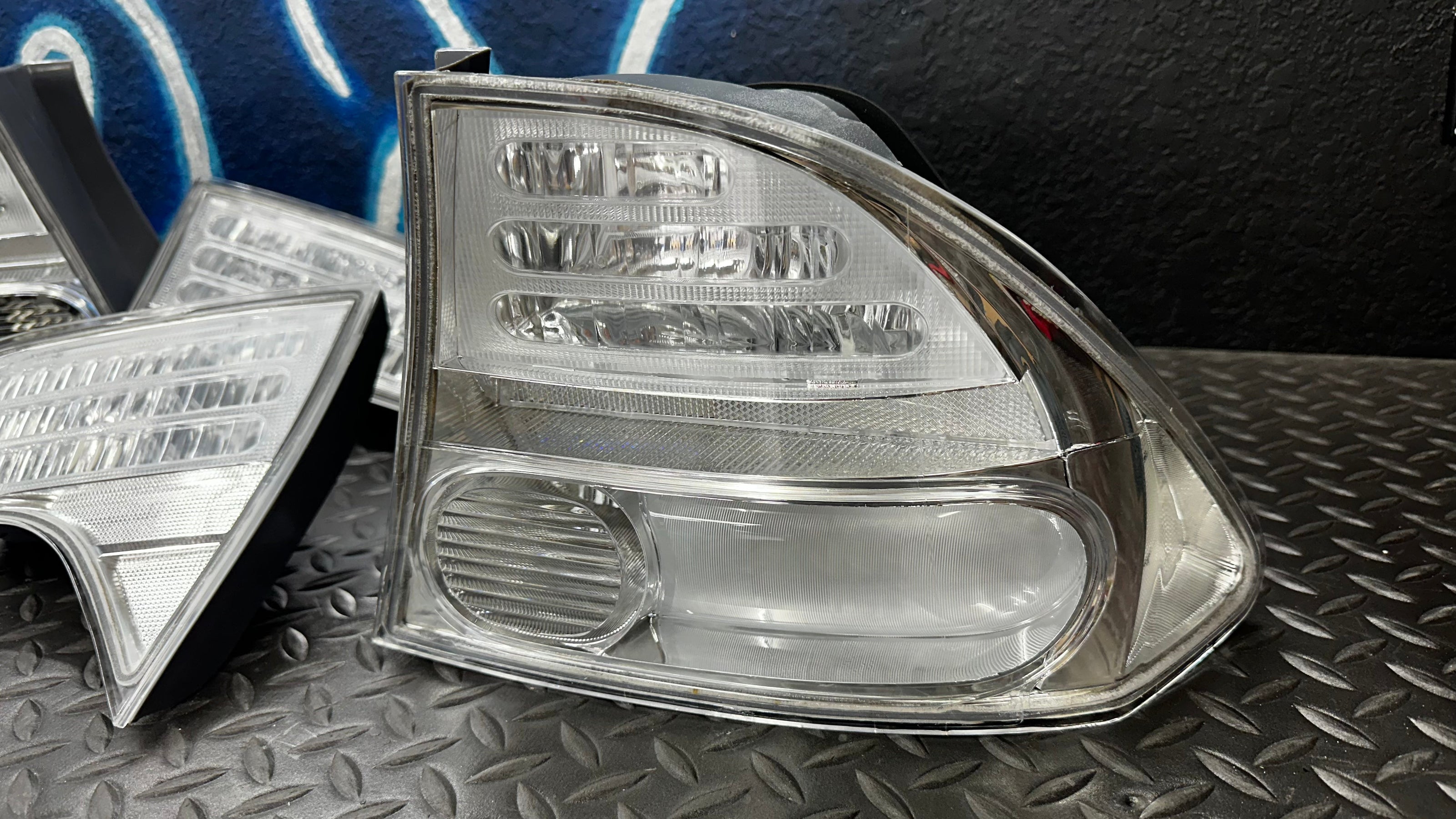 Custom 2006 2011 Honda Civic Sedan Clear Lens Oem Tail Lights - JSI Racing 