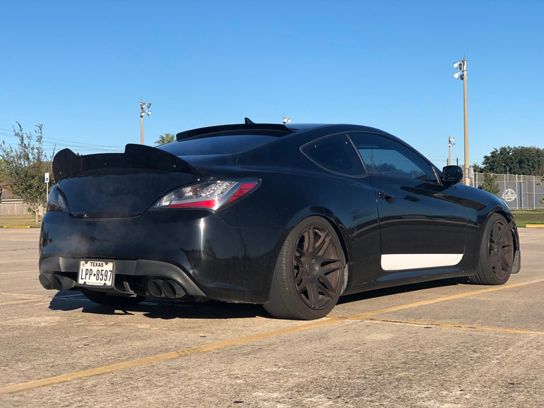 NTXGlow Wicker Bill Spoiler (2010-2016 Genesis Coupe) - JSI Racing 