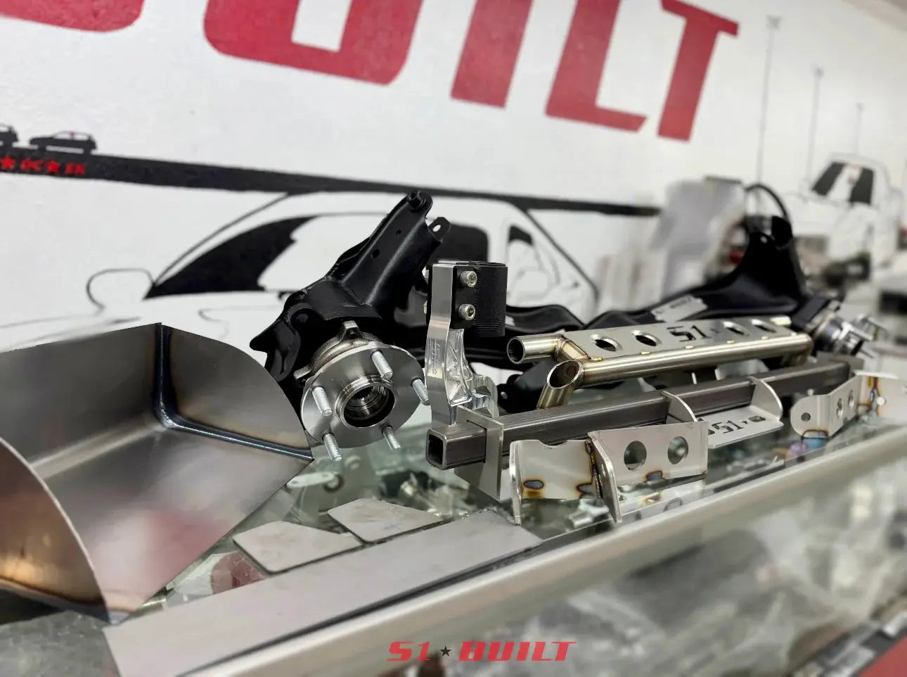 S1 Built: OEM Style Arms + Tubular Mount AWD Bundle S1 Built